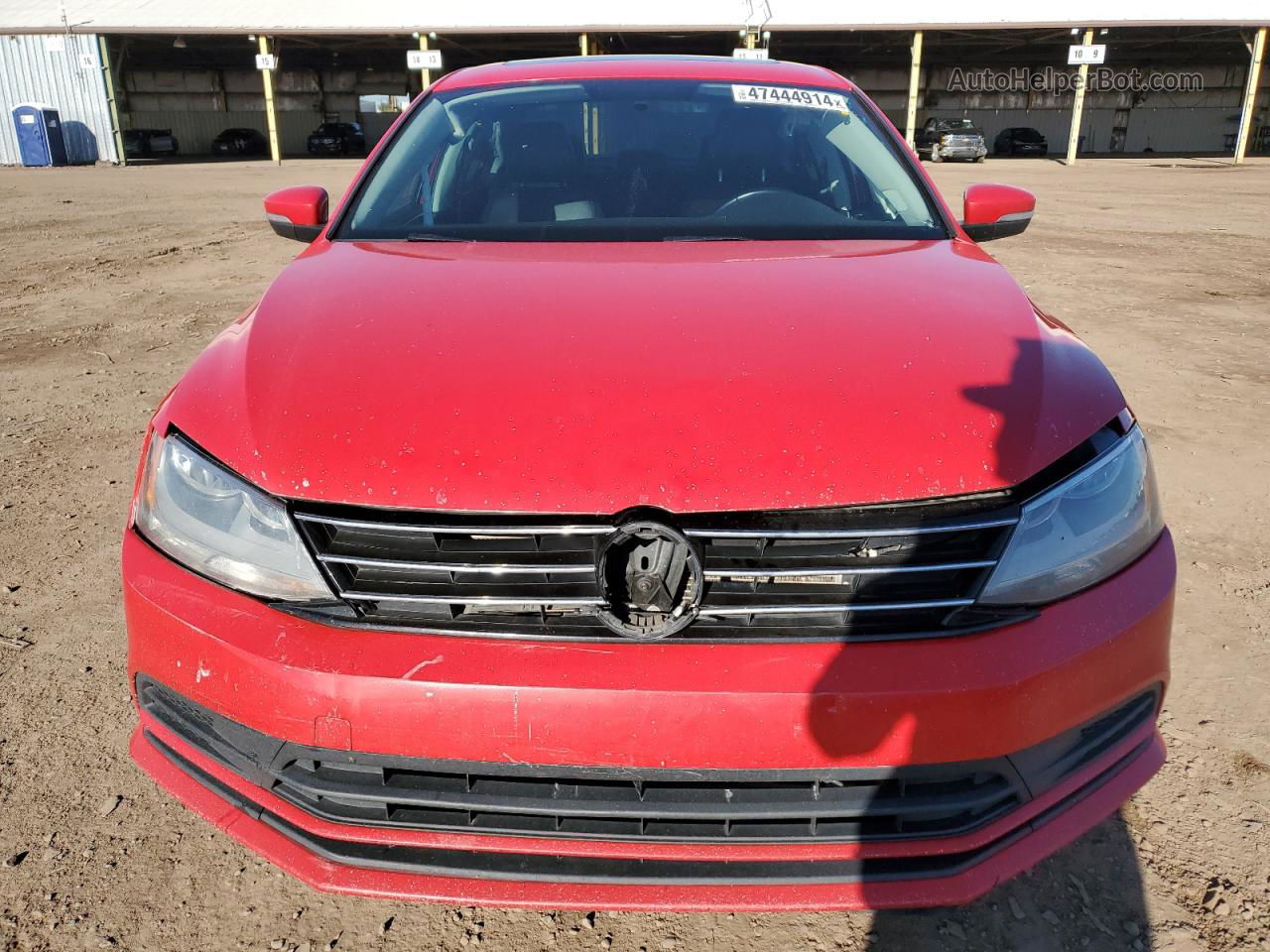 2015 Volkswagen Jetta Se Красный vin: 3VWD17AJXFM355646