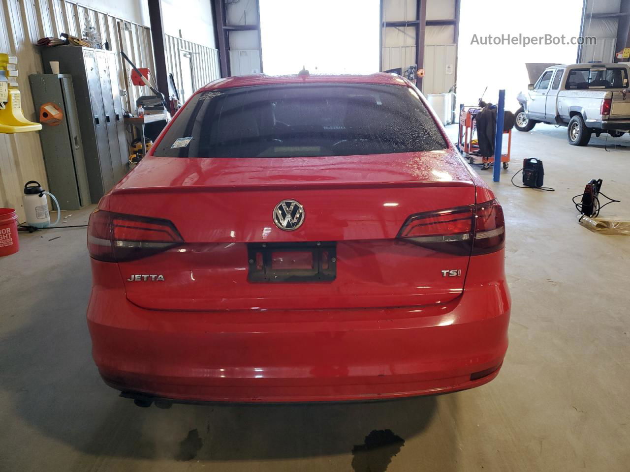 2016 Volkswagen Jetta Sport Red vin: 3VWD17AJXGM406841