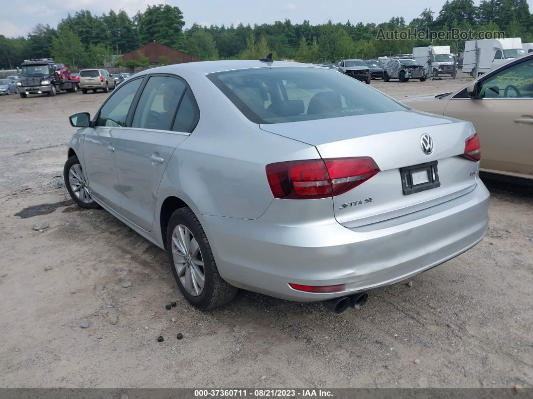 2016 Volkswagen Jetta 1.4t Se Silver vin: 3VWD67AJ0GM267613