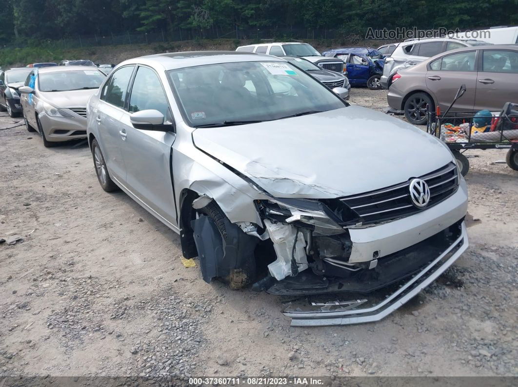 2016 Volkswagen Jetta 1.4t Se Silver vin: 3VWD67AJ0GM267613