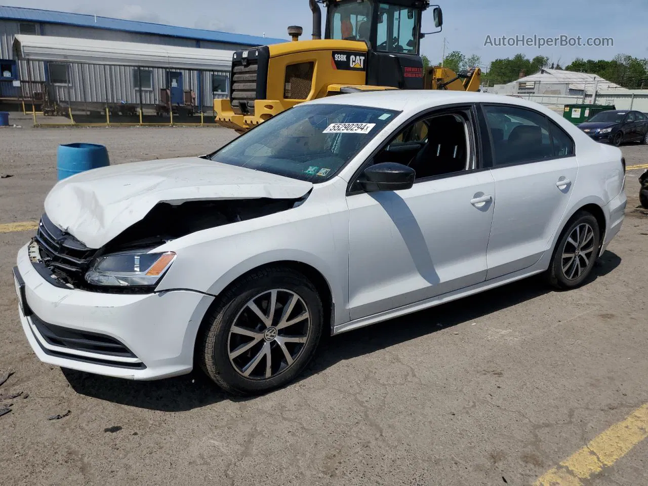 2016 Volkswagen Jetta Se White vin: 3VWD67AJ0GM412519