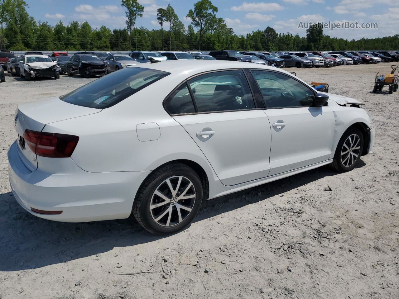 2016 Volkswagen Jetta Se Silver vin: 3VWD67AJ1GM221255