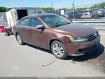 2016 Volkswagen Jetta 1.4t Se Brown vin: 3VWD67AJ1GM317354