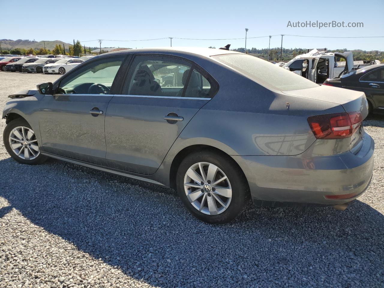 2016 Volkswagen Jetta Se Угольный vin: 3VWD67AJ1GM328449