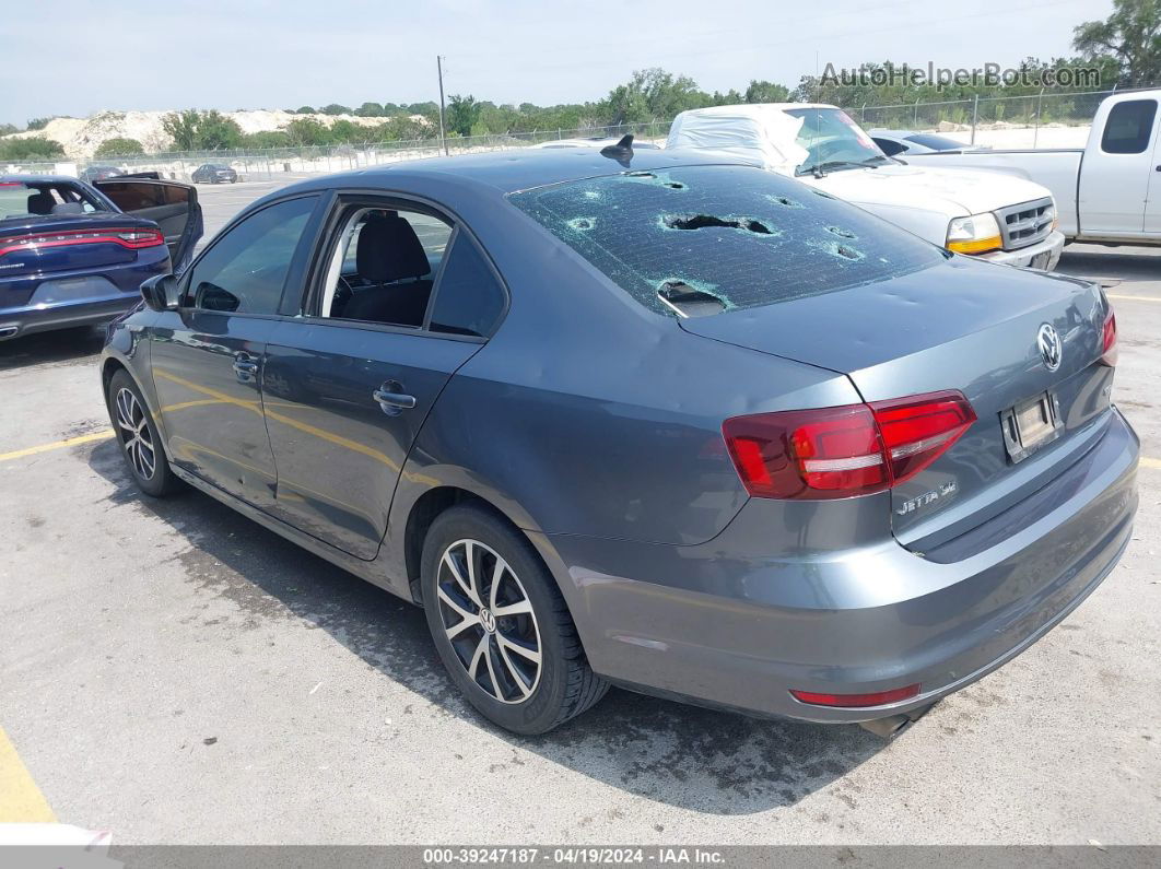 2016 Volkswagen Jetta 1.4t Se Серый vin: 3VWD67AJ1GM331383