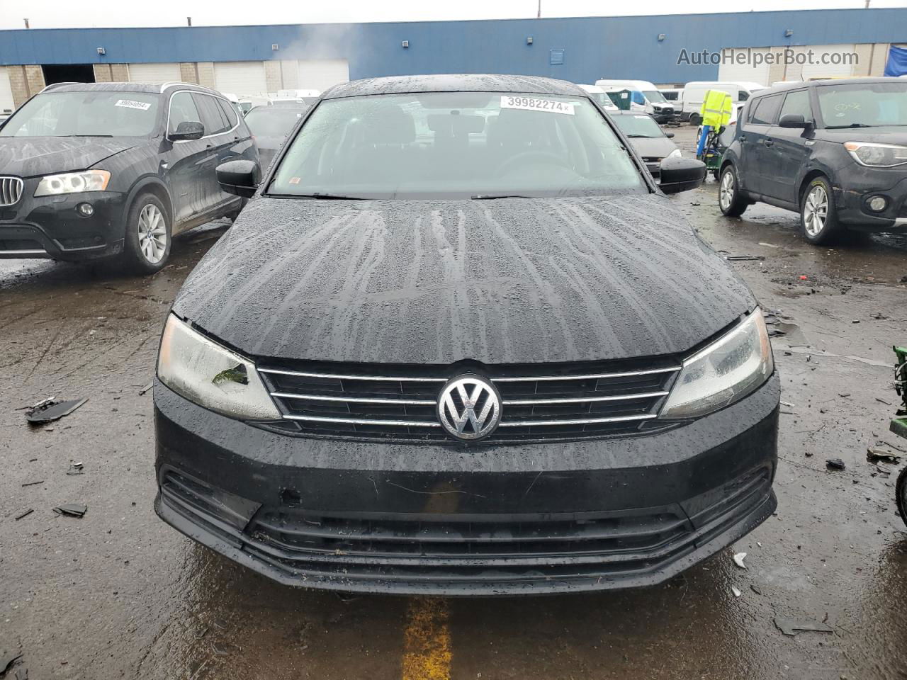 2016 Volkswagen Jetta Se Black vin: 3VWD67AJ1GM348877