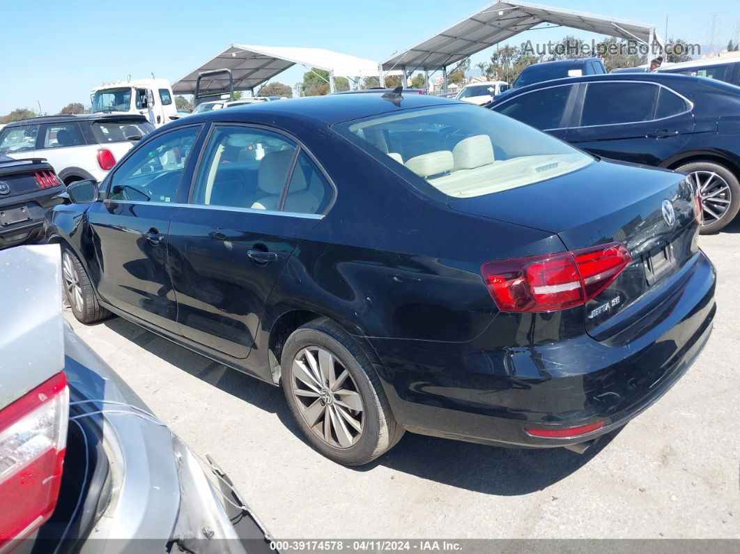 2016 Volkswagen Jetta 1.4t Se Black vin: 3VWD67AJ1GM358227