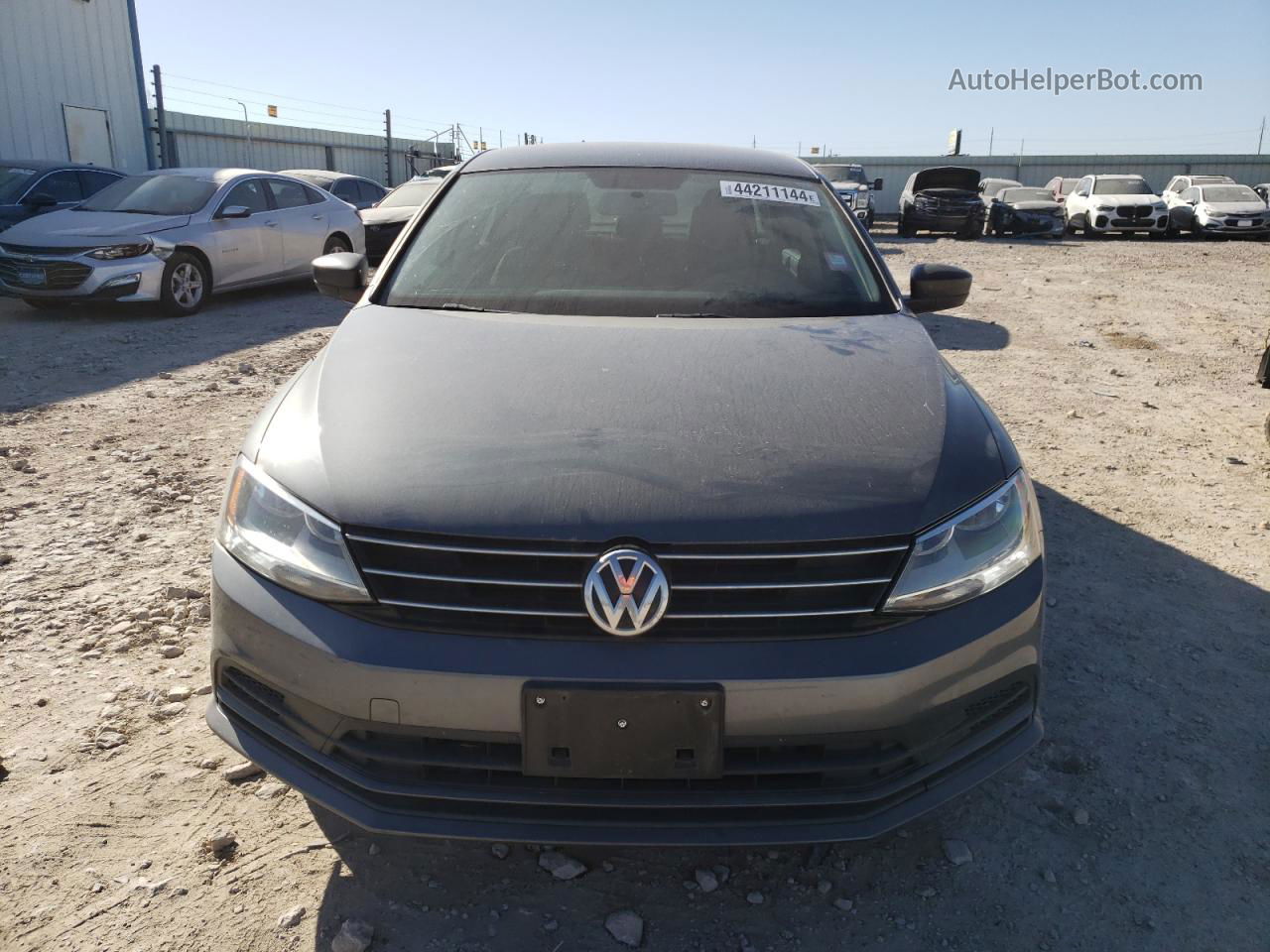 2016 Volkswagen Jetta Se Gray vin: 3VWD67AJ1GM406051