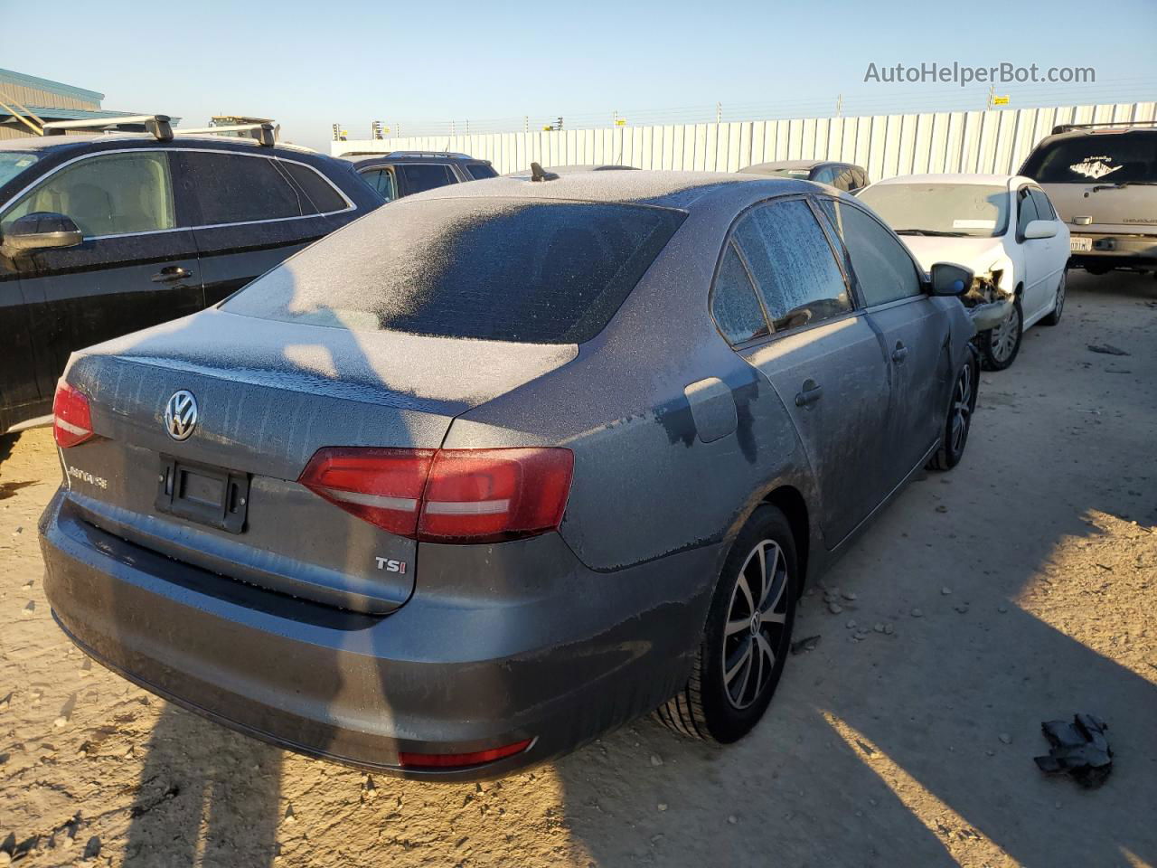 2016 Volkswagen Jetta Se Gray vin: 3VWD67AJ2GM241370