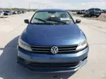 2016 Volkswagen Jetta Se Синий vin: 3VWD67AJ2GM249338