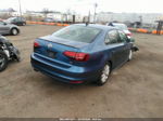 2016 Volkswagen Jetta 1.4t Se Синий vin: 3VWD67AJ2GM250473