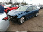 2016 Volkswagen Jetta 1.4t Se Blue vin: 3VWD67AJ2GM250473