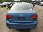 2016 Volkswagen Jetta Se Blue vin: 3VWD67AJ2GM293338