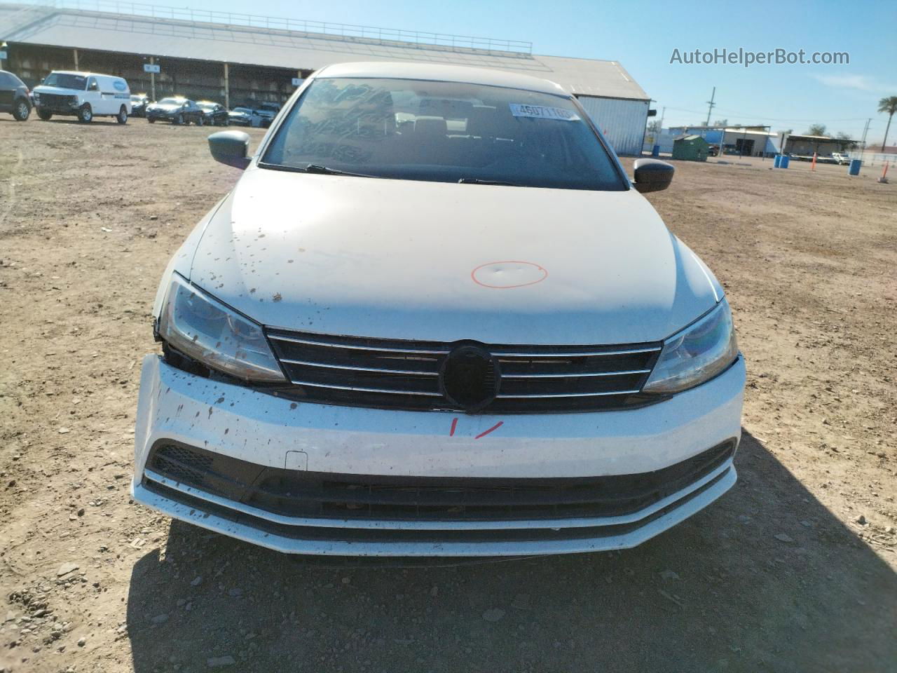 2016 Volkswagen Jetta Se White vin: 3VWD67AJ3GM216025