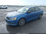 2016 Volkswagen Jetta 1.4t Se Синий vin: 3VWD67AJ3GM221290