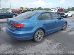 2016 Volkswagen Jetta 1.4t Se Синий vin: 3VWD67AJ3GM221290