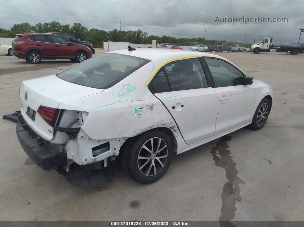 2016 Volkswagen Jetta Sedan 1.4t Se White vin: 3VWD67AJ3GM260560