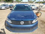 2016 Volkswagen Jetta Se Blue vin: 3VWD67AJ3GM323558