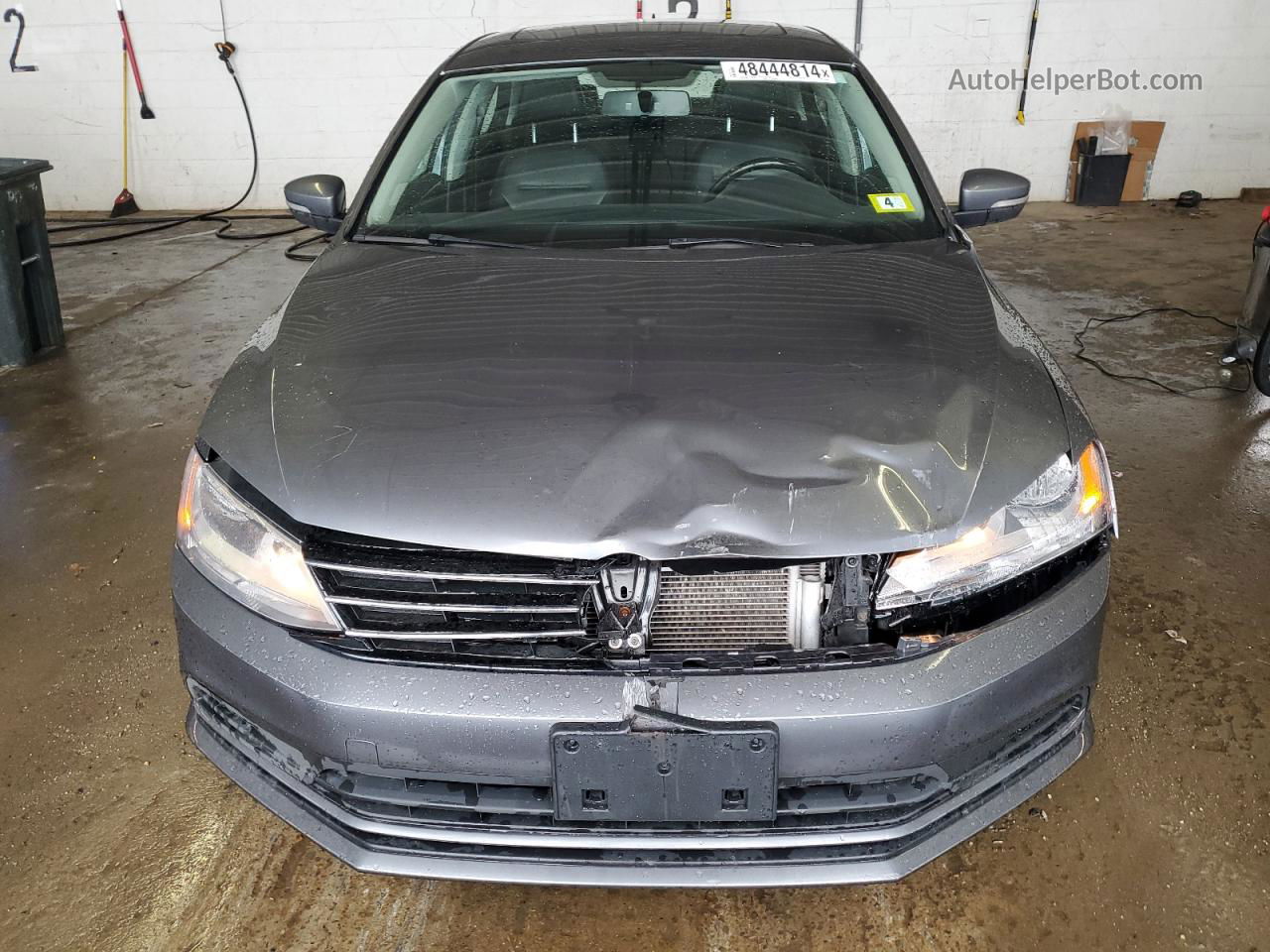 2016 Volkswagen Jetta Se Gray vin: 3VWD67AJ3GM382447