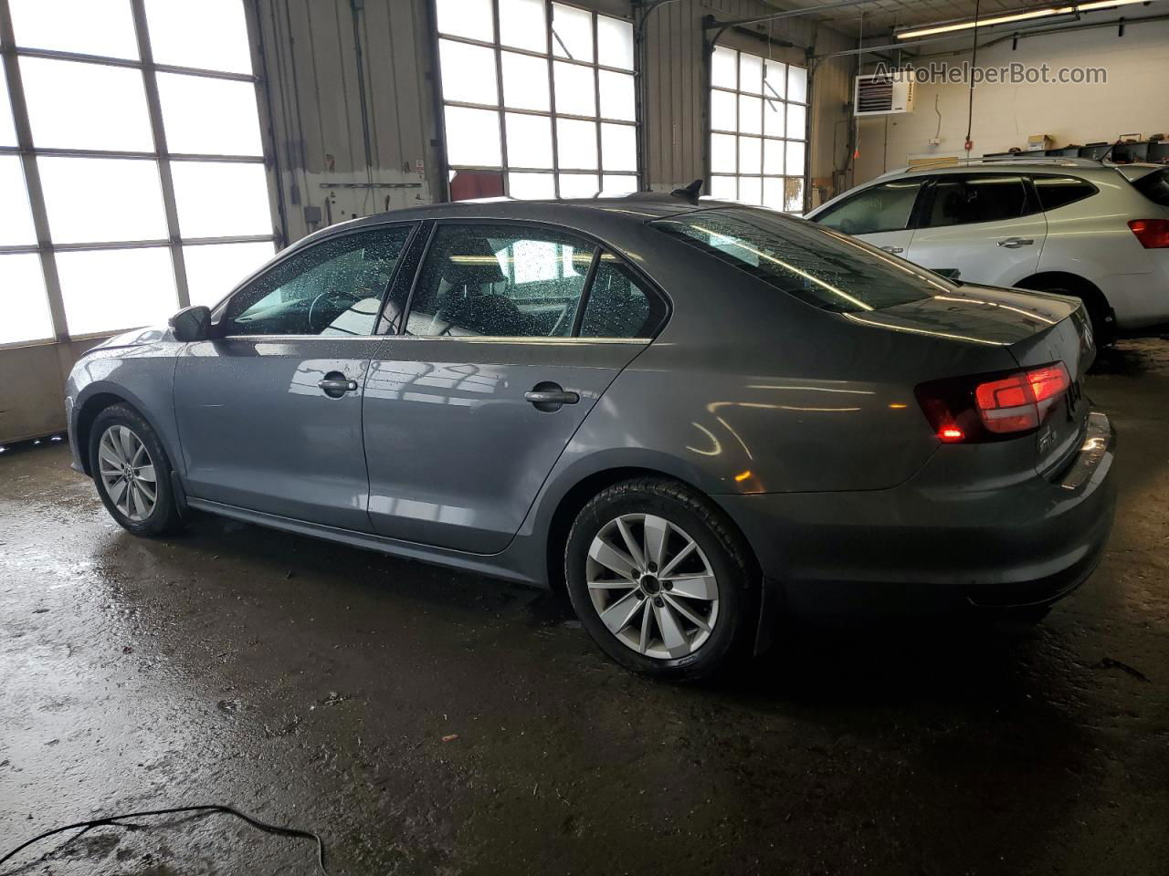 2016 Volkswagen Jetta Se Gray vin: 3VWD67AJ3GM382447