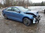 2016 Volkswagen Jetta Se Blue vin: 3VWD67AJ3GM401174