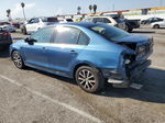 2016 Volkswagen Jetta Se Blue vin: 3VWD67AJ4GM261118