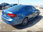 2016 Volkswagen Jetta 1.4t Se Blue vin: 3VWD67AJ4GM264214