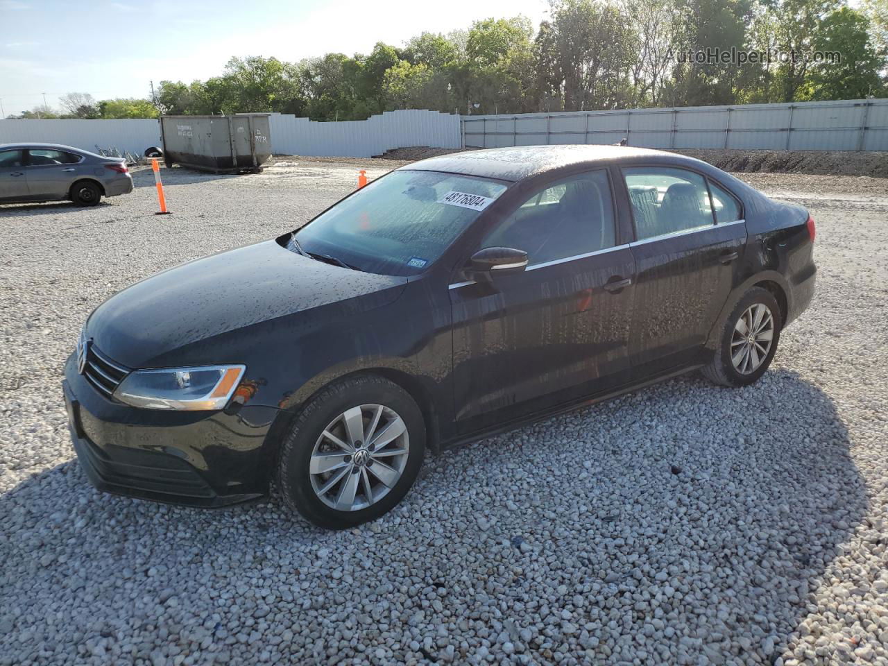 2016 Volkswagen Jetta Se Black vin: 3VWD67AJ4GM375006