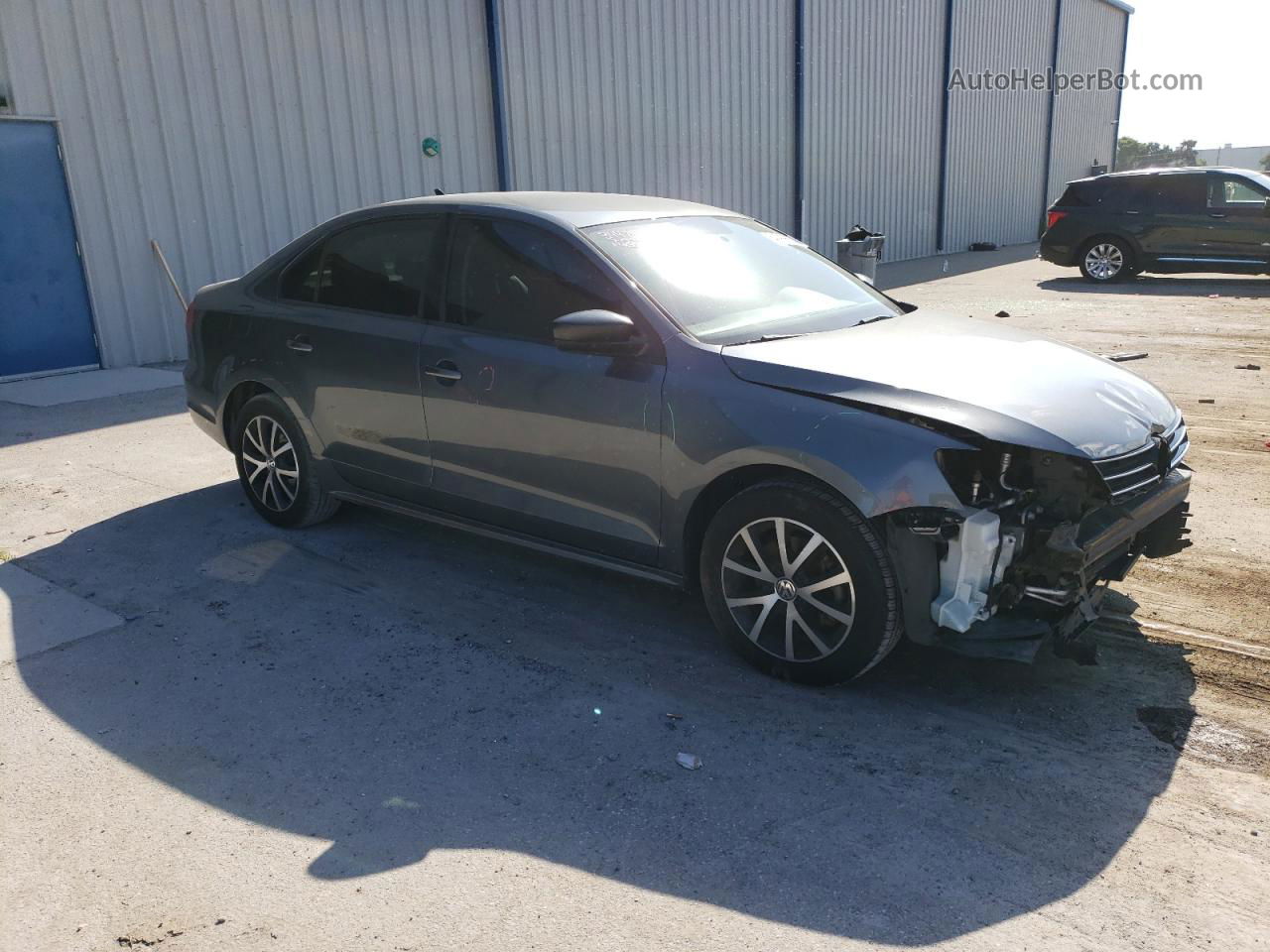 2016 Volkswagen Jetta Se Серый vin: 3VWD67AJ5GM344671