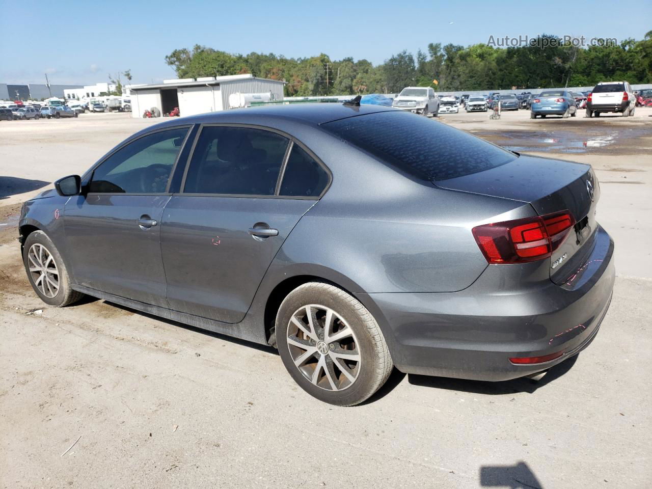 2016 Volkswagen Jetta Se Серый vin: 3VWD67AJ5GM344671