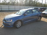 2016 Volkswagen Jetta Se Синий vin: 3VWD67AJ5GM382790