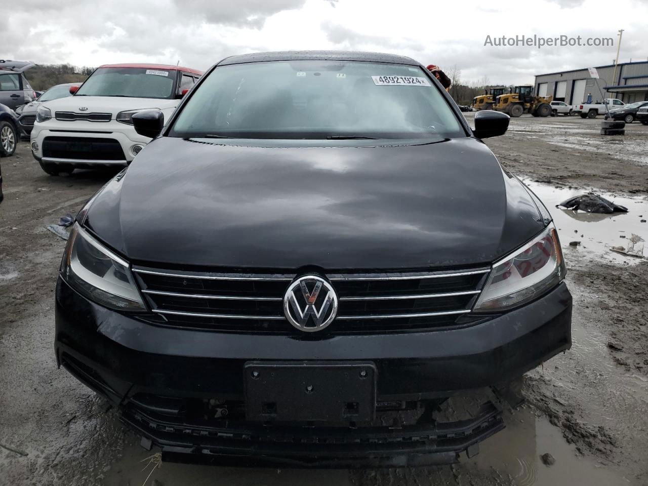 2016 Volkswagen Jetta Se Черный vin: 3VWD67AJ5GM406814