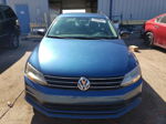 2016 Volkswagen Jetta Se Blue vin: 3VWD67AJ6GM260696