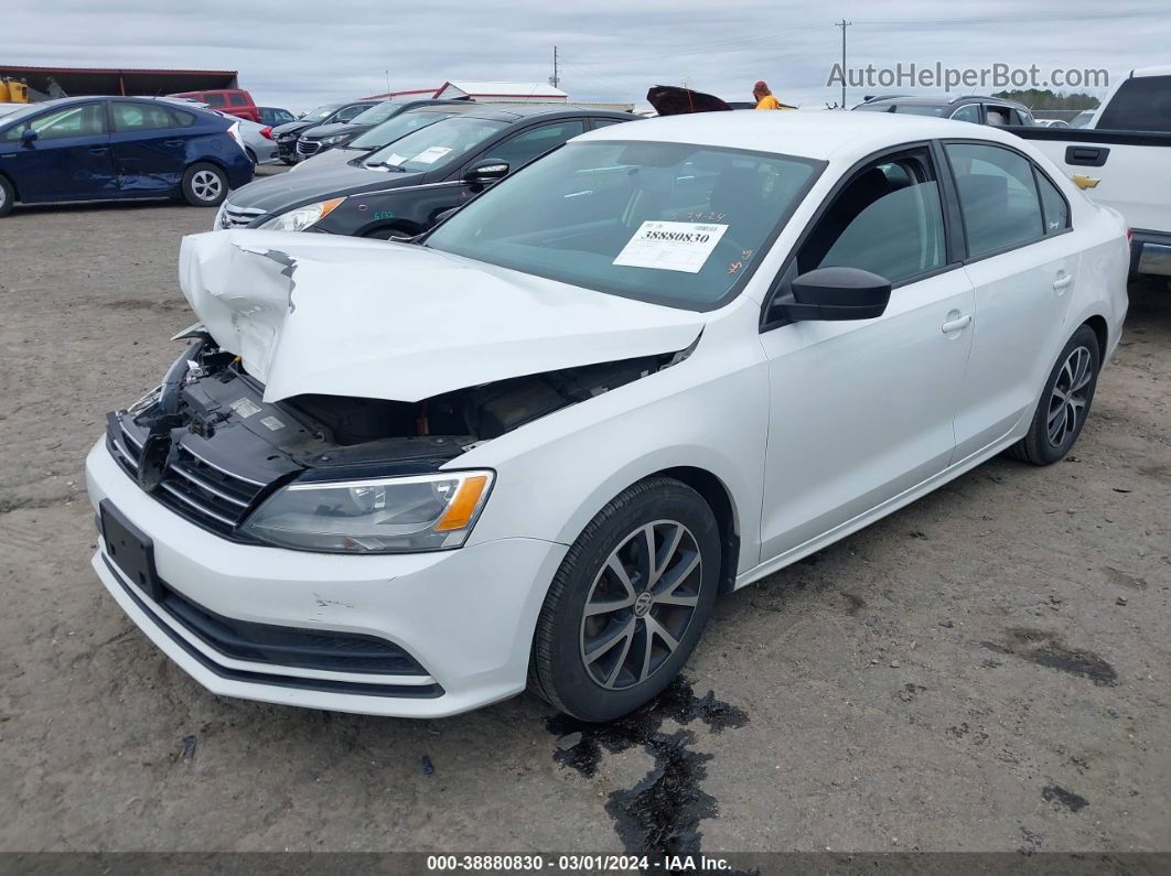 2016 Volkswagen Jetta 1.4t Se White vin: 3VWD67AJ6GM290975