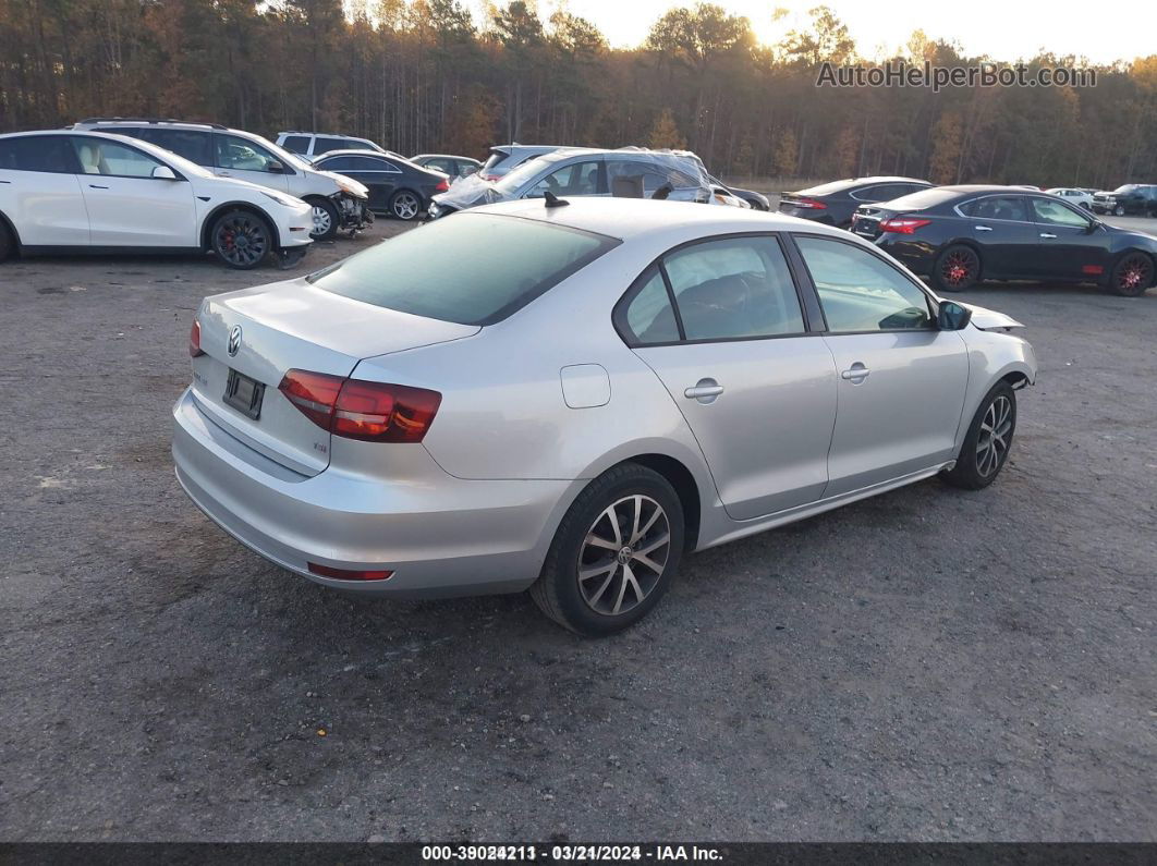 2016 Volkswagen Jetta 1.4t Se Серебряный vin: 3VWD67AJ6GM333212