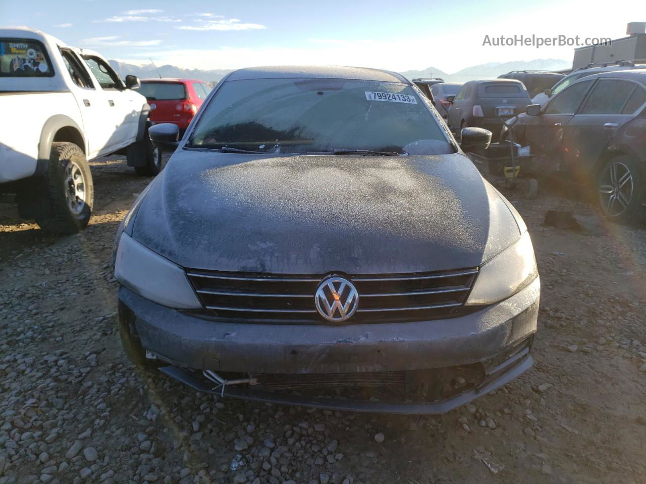 2016 Volkswagen Jetta Se Gray vin: 3VWD67AJ6GM350107