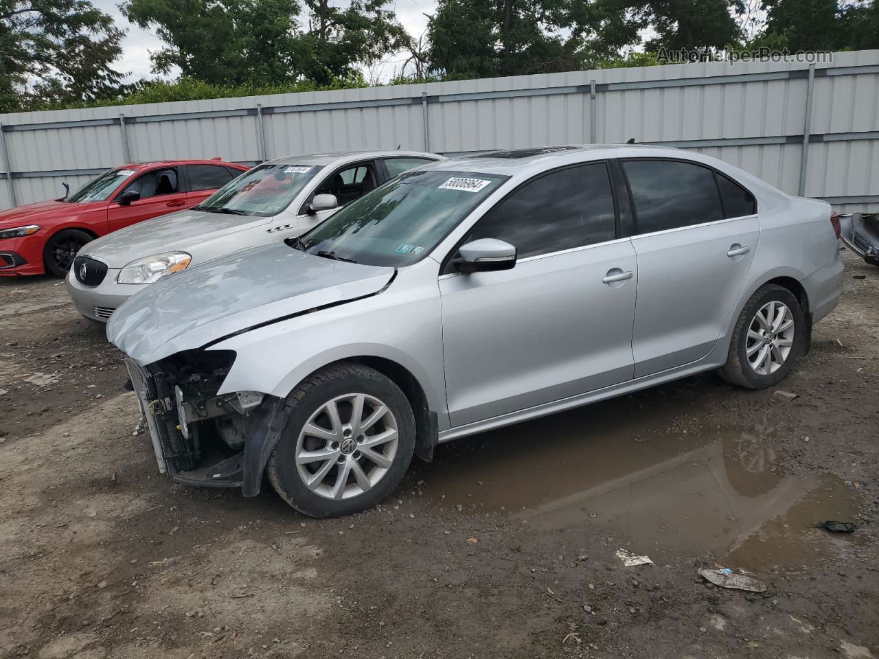 2016 Volkswagen Jetta Se Silver vin: 3VWD67AJ7GM247729