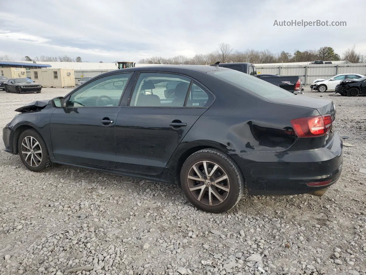 2016 Volkswagen Jetta Se Black vin: 3VWD67AJ7GM258603