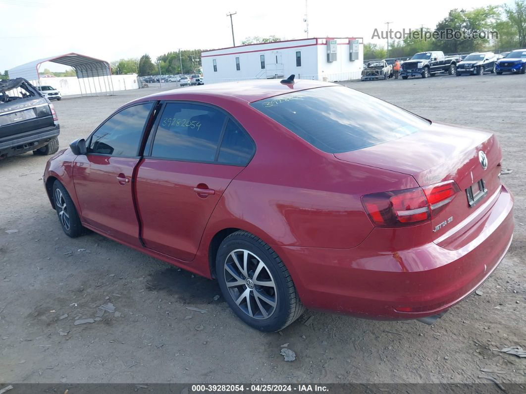 2016 Volkswagen Jetta 1.4t Se Red vin: 3VWD67AJ7GM260674