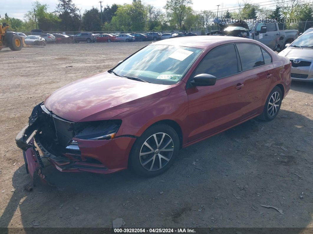 2016 Volkswagen Jetta 1.4t Se Red vin: 3VWD67AJ7GM260674