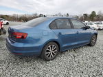 2016 Volkswagen Jetta Se Blue vin: 3VWD67AJ7GM293349