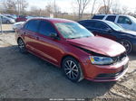 2016 Volkswagen Jetta 1.4t Se Red vin: 3VWD67AJ8GM256231