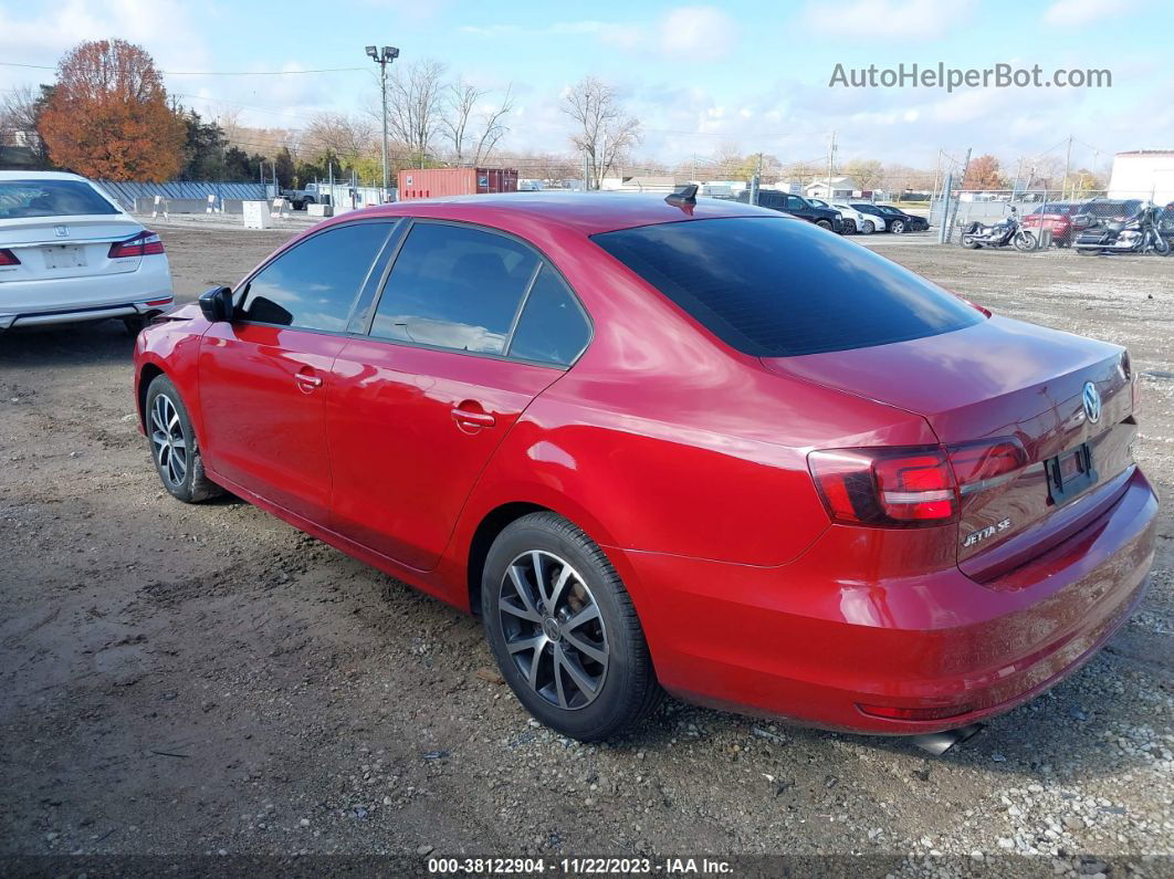 2016 Volkswagen Jetta 1.4t Se Red vin: 3VWD67AJ8GM256231