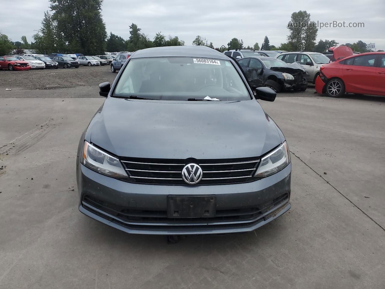 2016 Volkswagen Jetta Se Gray vin: 3VWD67AJ8GM264717