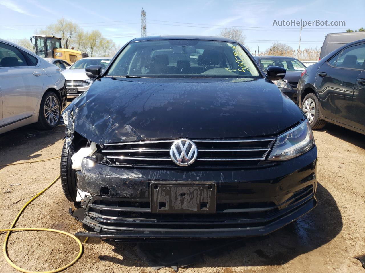 2016 Volkswagen Jetta Se Black vin: 3VWD67AJ9GM242497