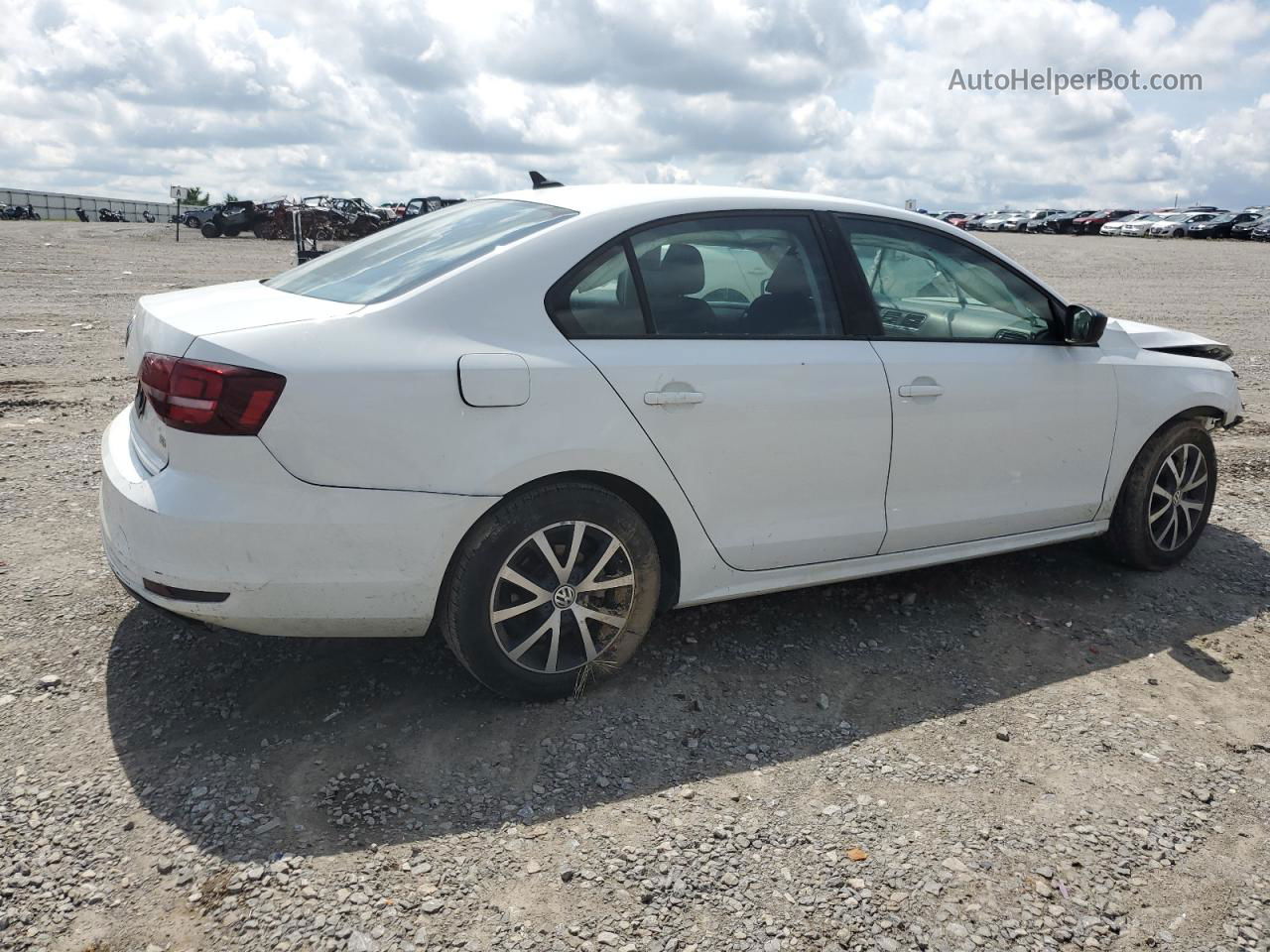 2016 Volkswagen Jetta Se White vin: 3VWD67AJ9GM261440