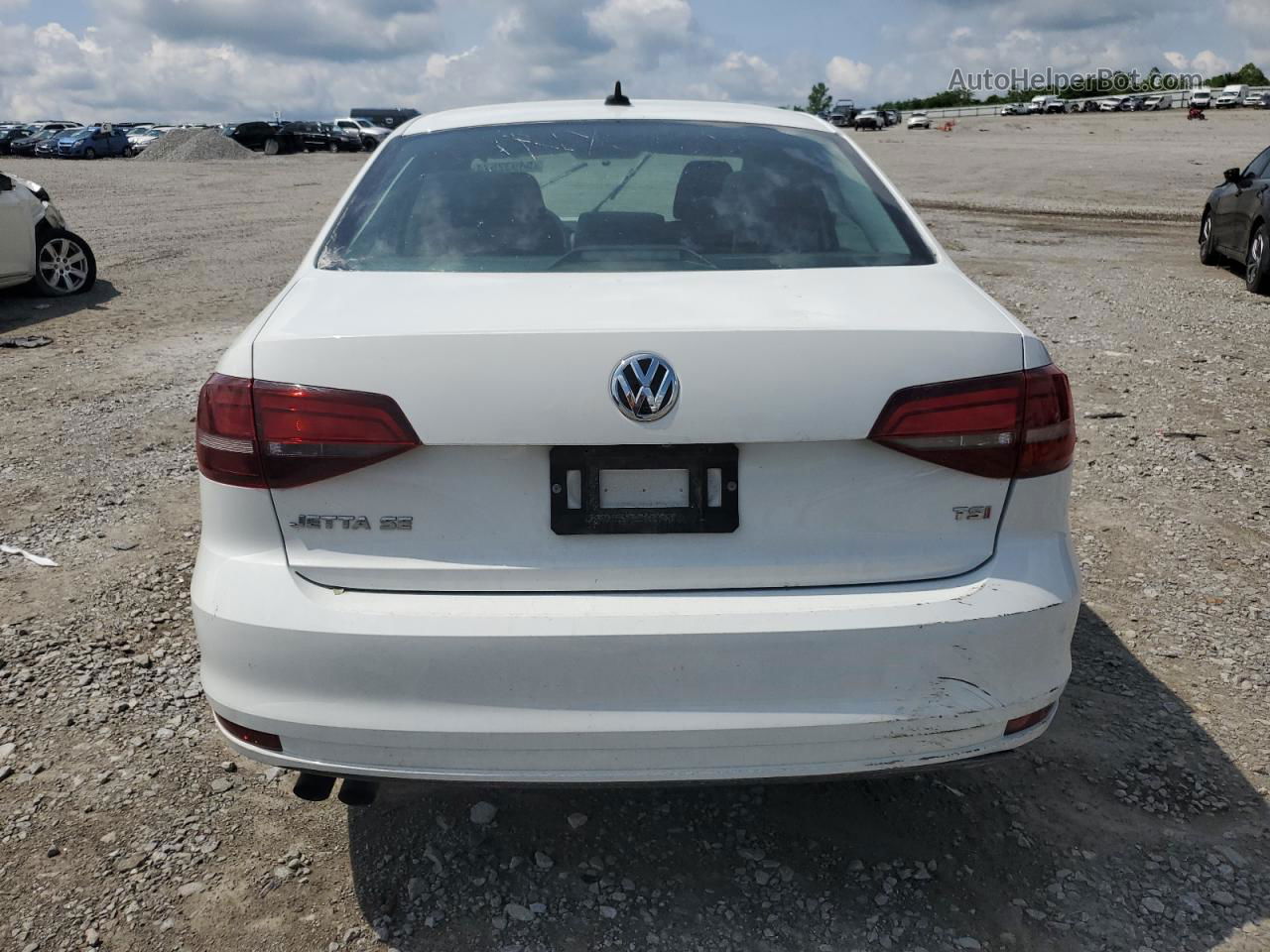 2016 Volkswagen Jetta Se White vin: 3VWD67AJ9GM261440