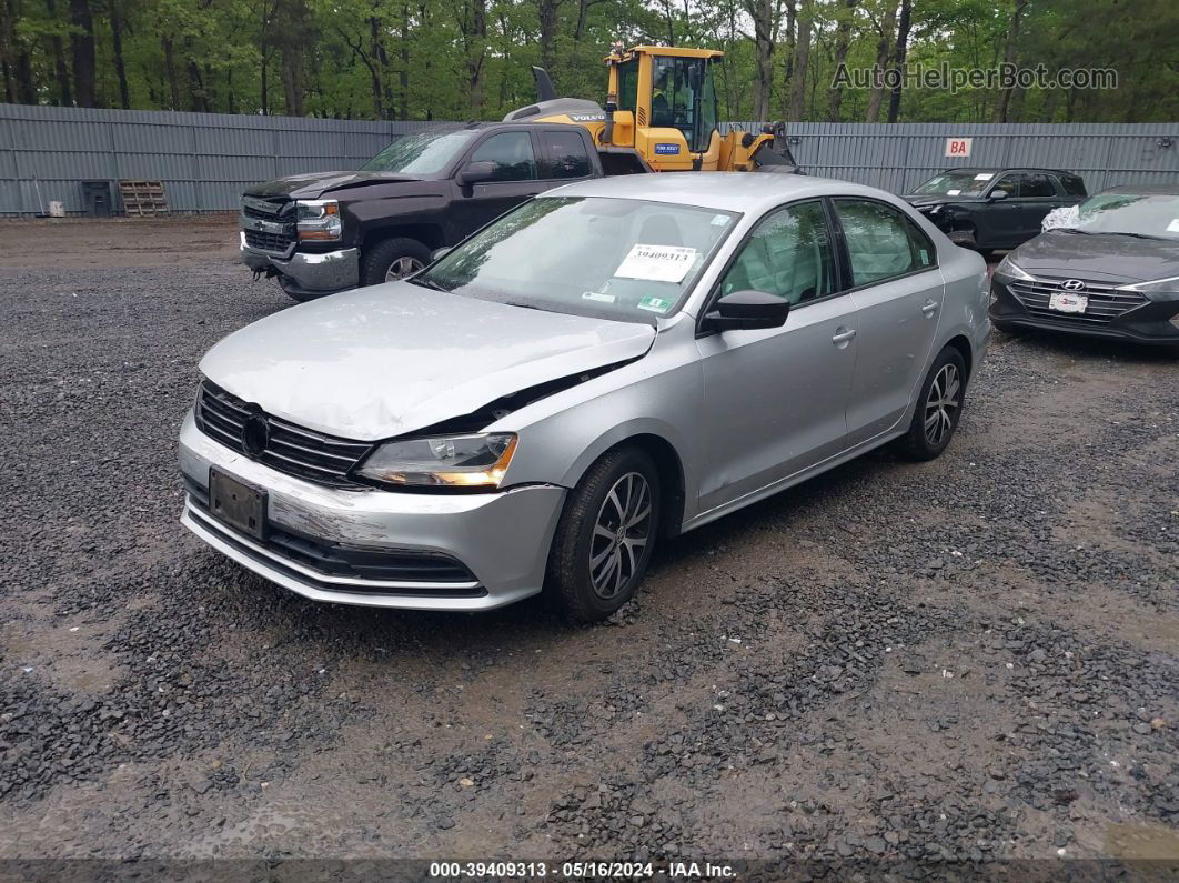 2016 Volkswagen Jetta 1.4t Se Silver vin: 3VWD67AJXGM352846