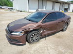 2016 Volkswagen Jetta Se Brown vin: 3VWD67AJXGM407523