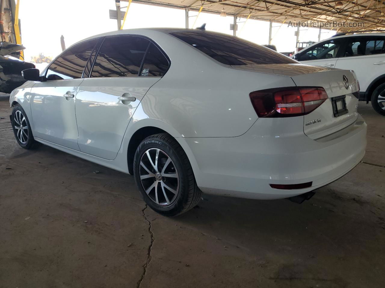 2017 Volkswagen Jetta Se White vin: 3VWDB7AJ0HM247486